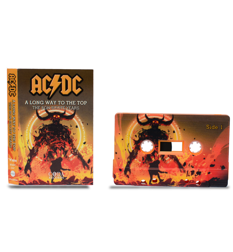 AC/DC A LONG WAY TO THE TOP (ORANGE SHELL)