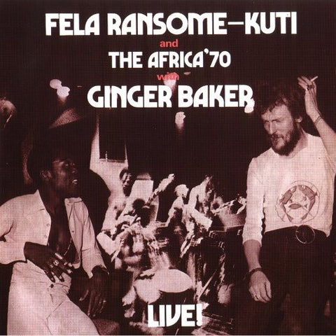 Fela Kuti Live with Ginger Baker