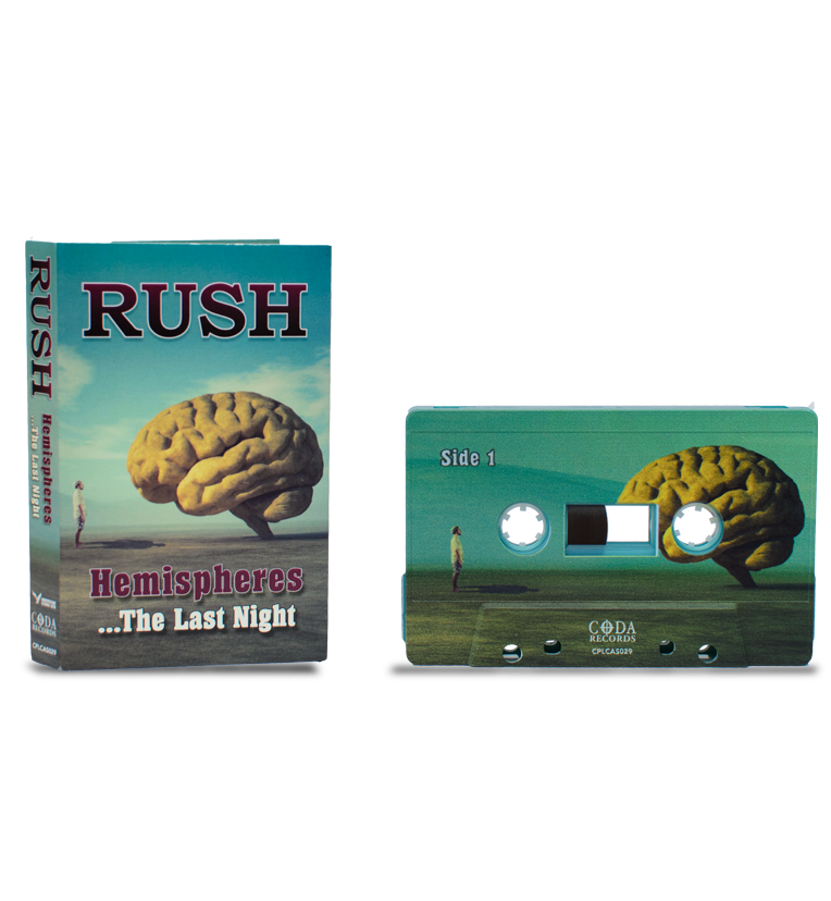 RUSH HEMISPHERES (AQUA BLUE SHELL)