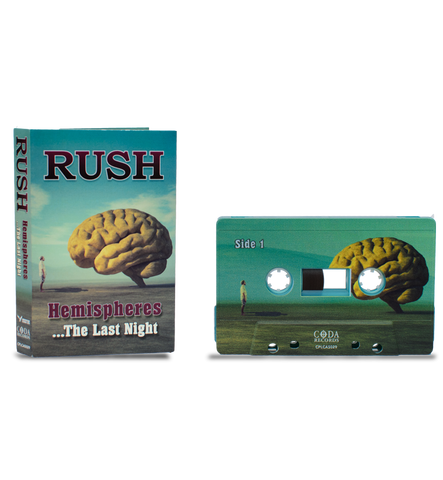 RUSH HEMISPHERES (AQUA BLUE SHELL)