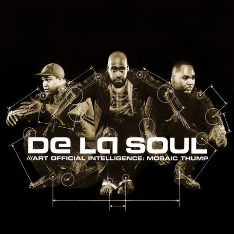 De La Soul Art Official Intelligence: Mosaic Thump [Explicit Content] (Black, 140 Gram Vinyl, Remastered) (2 Lp's)