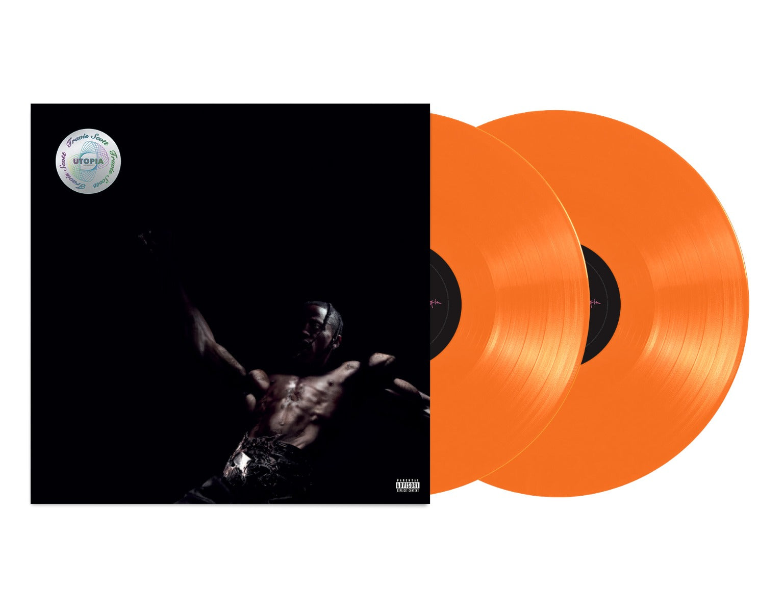 Travis Scott Utopia [Explicit Content] (Indie Exclusive, Orange) (2 Lp's)